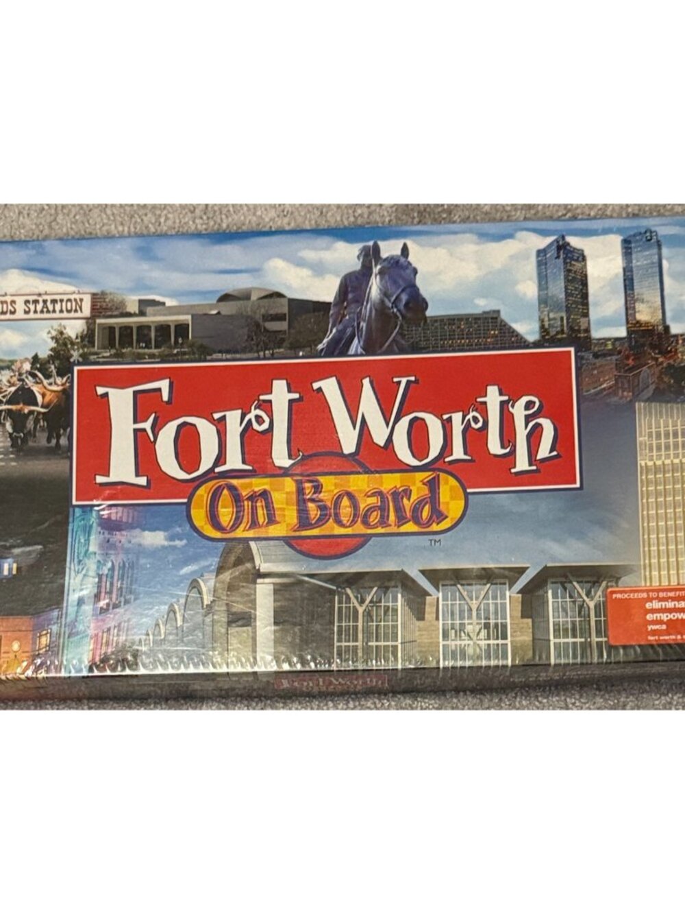 Fort Worth On Board Fort Worth Texas Money Board Game NEW SEALED